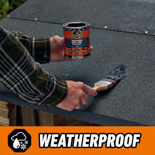 Gorilla Waterproof Coat & Seal Black 473ml – Flexible Rubberized Waterproofing & Leak Repair 11 Gorilla Waterproof Coat & Seal Black 473ml – Flexible Rubberized Waterproofing & Leak Repair