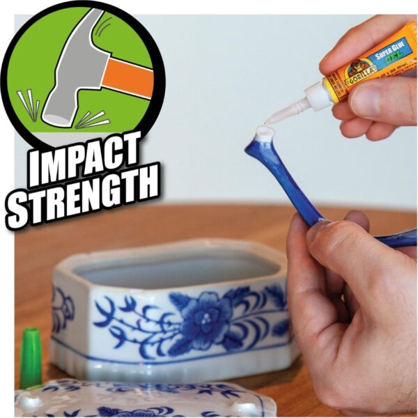 Gorilla Super Glue Precise Gel 15g – Fast-Setting, Impact-Tough Adhesive with Precision Application 7 Gorilla Super Glue Precise Gel 15g – Fast-Setting, Impact-Tough Adhesive with Precision Application