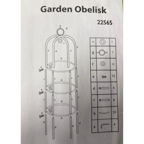 Garden Obelisk Trellis – 1.75m Green Powder-Coated Steel Frame, Weatherproof Climbing Plant Support for Roses & Ivy 11 Garden Obelisk Trellis – 1.75m Green Powder-Coated Steel Frame, Weatherproof Climbing Plant Support for Roses & Ivy