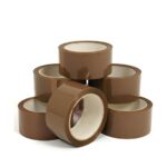 Brown Packing Tape (Single Roll) – 48mm x 66M Strong Box Sealing All-Purpose Sticky Tape