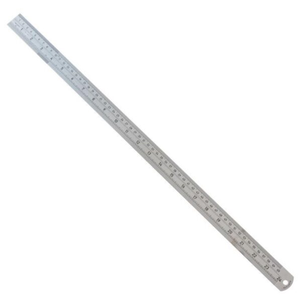 Item0-0q8eL8.jpg Jakar Stainless Steel Ruler – cms And Inches – 60cm (24”)
