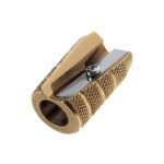 Möbius & Ruppert (M+R) Single Hole Brass Bullet Pencil Sharpener