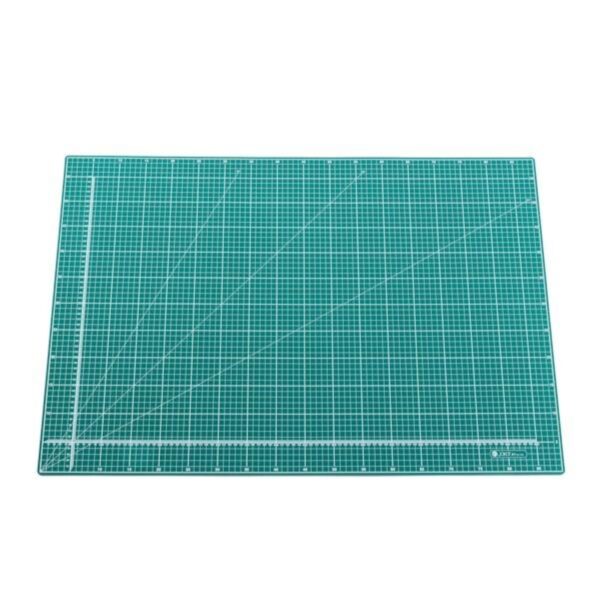 Item0-10Y3Ax.jpg Jakar A1 Double-Sided Cutting Mat – Green Self-Healing Mat with 1cm & 5cm Grid Lines (90 x 60 cm) (7329)