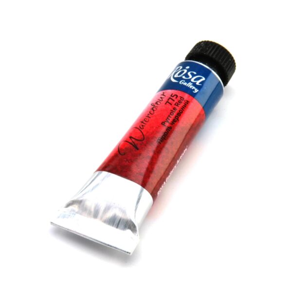 Item0-1YqT7A.jpg Rosa Gallery Pyrrole Red Watercolour Paint Tube – 10ml | Premium Artist Quality