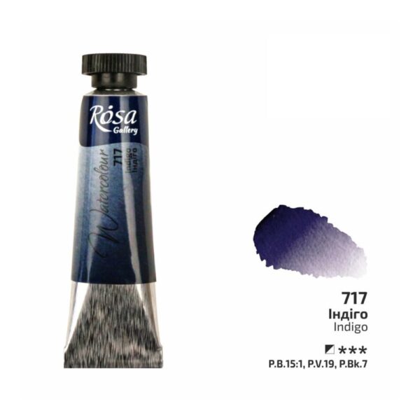 Item0-3w23Is.jpg Rosa Gallery 10ml Indigo Blue Watercolour Paint Tube – Premium Artist Quality