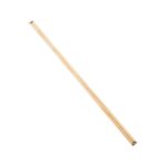Jakar Wooden Yard Stick With 2 Metal Rings, cm/mm One Side And Inch Markings On Reverse