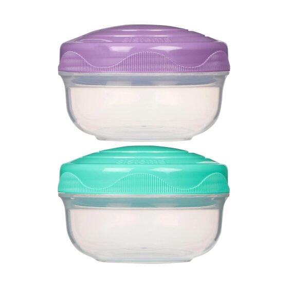 Sistema PortionPod 2 x 7.10oz / 210ml | BPA-Free Plastic