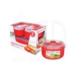 Sistema Lunch Box Set (2 x 525ml, 1 x 1.25L) + Bowl (915ml) | BPA-Free, Microwave, Freezer & Dishwasher Safe