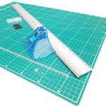 Jakar A3 Cutting Mat & 40cm Aluminium Guide Ruler Set With Mount Cutter