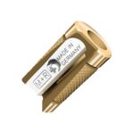 Möbius & Ruppert (M+R) Castor Brass Pencil Sharpener – Extra‑Long Tip German Precision