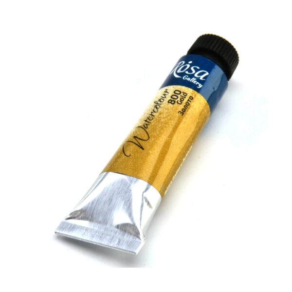 Item0-9jgvXM.jpg Rosa Gallery 10ml Gold Watercolour Paint Tube – Premium Artist Quality