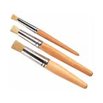 Jakar Stencil Brush Set – Medium, Small, And Large (Pack Of 3)