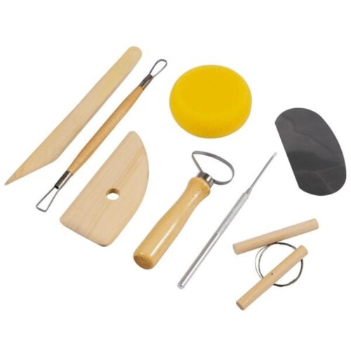 Jakar Pottery Tool Kit, 8 Piece Set, Hanging Pack