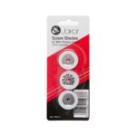 Jakar Spare Blades for Mini Rotary Cutter – Pack of 3 for Precision Cutting and Smooth Performance (7395-B)