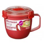Sistema Microwave Small Soup Mug – 565ml | BPA-Free Plastic