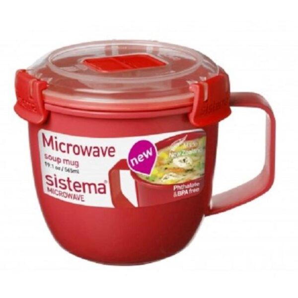 Item0-KL6O5S.jpg Sistema Microwave Small Soup Mug 565ml – BPA-Free Plastic