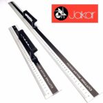 Jakar Aluminium Cutting Ruler Set – 45cm & 100cm With Grip Handle