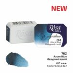 Rosa Gallery 2.5ml Azure Blue Watercolour Paint Pan – Professional Quality