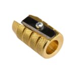Jakar Pencil Sharpener, Single Hole (Brass) Bullet