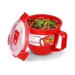 Sistema Microwave (6 Packs) Small Soup Mug – 565ml | BPA-Free Plastic