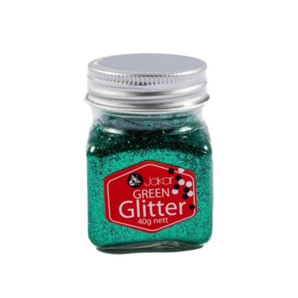 Item0-TGw6TE.jpg Jakar Green Fine Glitter – 40g Non-Toxic Craft Glitter for Arts, Crafts & Decorations (7649)
