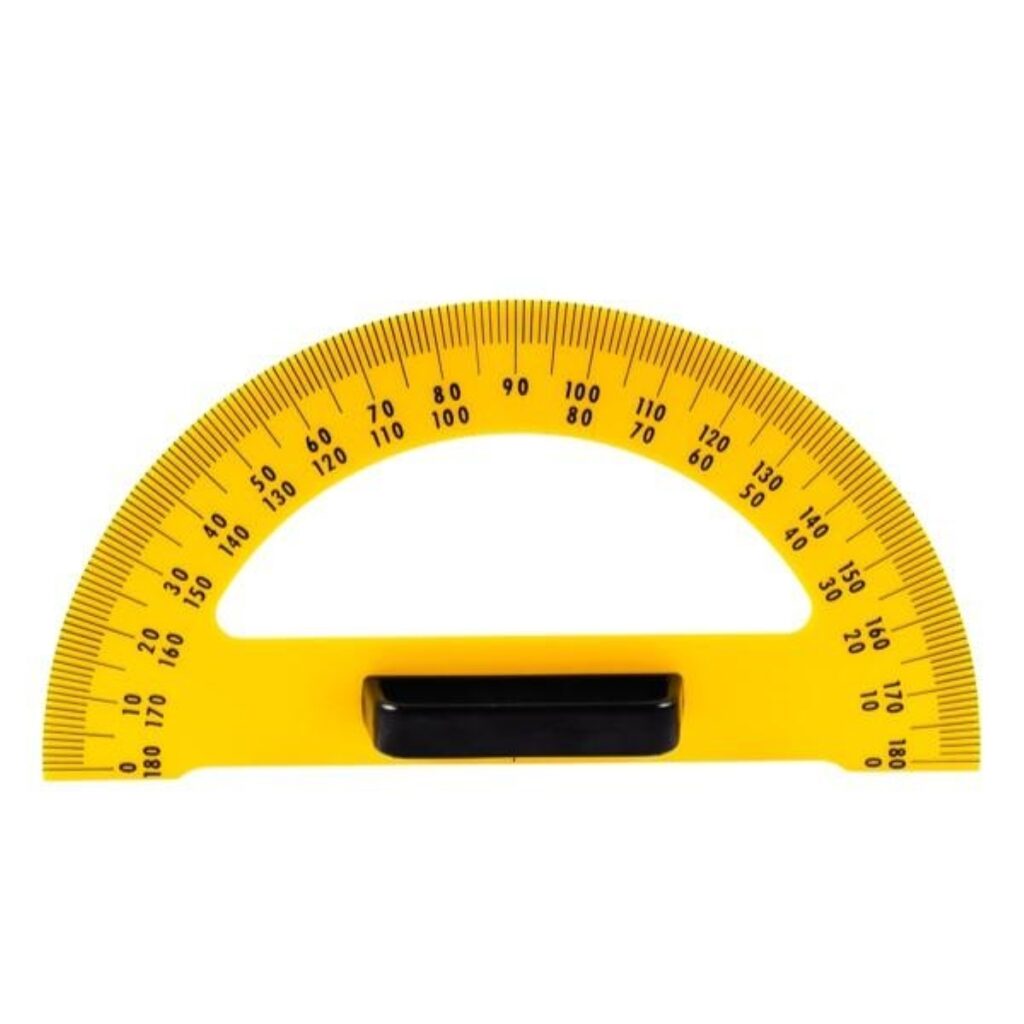 Protractor Yellow Jakar Blackboard Protractor - 180 Degrees/35cm Yellow Plastic With ...