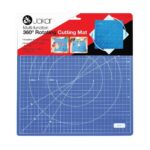 Jakar 360 degrees Rotating Cutting Mat – Multi-Function Self-Healing Surface for Precision Craft & Quilting (7323)