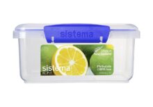 Sistema Klip It 1L Food Storage Container – BPA-Free, Airtight & Stackable for Kitchen Organization