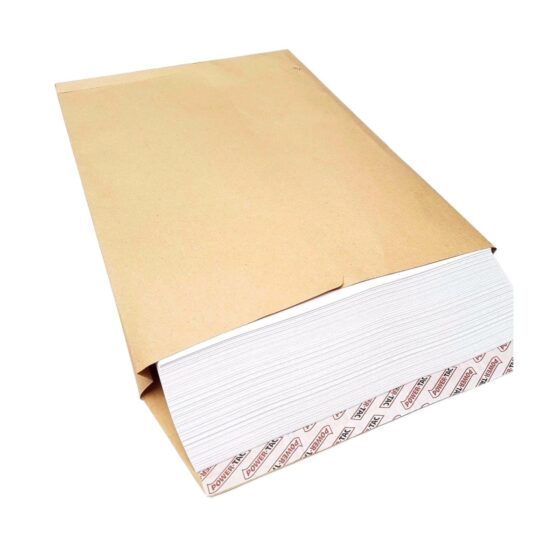 C4 Gusset Envelopes (5 Pack) – Strong Brown Manilla A4 (115gsm, 25mm Thick, Expanding Width)
