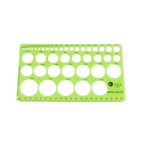 Jakar Metric Circles 2mm-34mm
