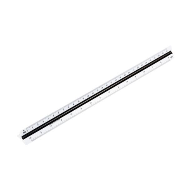 Item0-a0ypvO.jpg Jakar Engineer Triangular Scale – 30cm Metric (Polystyrene), 6 Scales: 1:1.25, 1:1.5, 1:10, 1:20, 1:50, 1:100, High-Impact Dual-Colour Markings, Ideal for Engineers, Drafters & Students (3703)