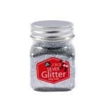 Jakar Silver Fine Glitter – 40g Non-Toxic Craft Glitter for Arts, Crafts & Decorations (7651)
