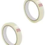 Clear Packing Tape (2 Rolls) – 25mm x 66M Strong Household Multi-Purpose Sticky Tape