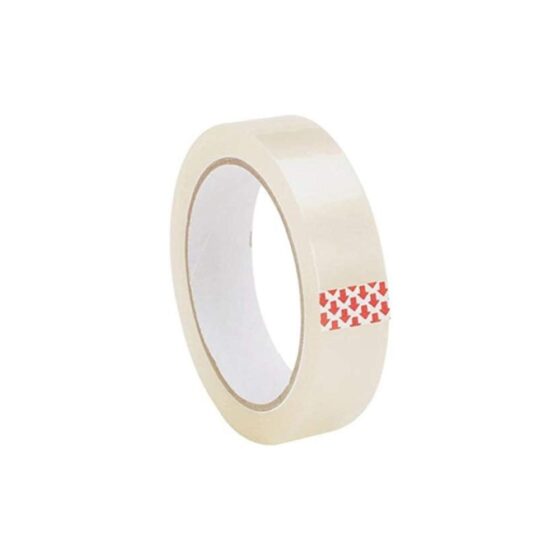 Clear Packing Tape – 25mm x 66M Strong Household Multi-Purpose Sticky Tape – Durable, Transparent, Ideal for Sealing Boxes