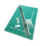 Jakar A3 Cutting Mat & Mount Cutter Kit with 40cm Acrylic Ruler Set – Durable Craft Cutting Tools