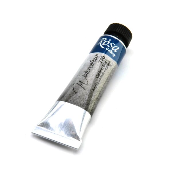 Item0-nNY5uP.jpg Rosa Gallery 10ml Carbon Black Watercolour Paint Tube – Premium Artist Quality