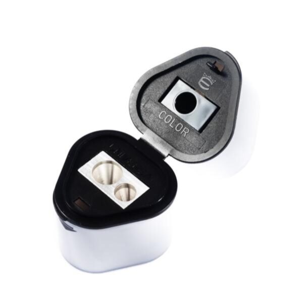 Item0-rKXW0G.jpg Jakar Pencil Sharpener, Trio, Single Hole (Plastic) And Double Hole (Metal) Assorted Colours