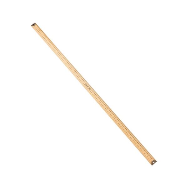 Item0-sO7YX8.jpg Jakar Wooden Metre Rule, 0-100cm On One Edge And 0-1000mm On Opposite Edge