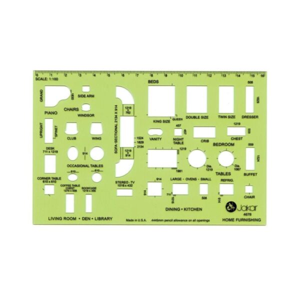 Item0-st05pX.jpg Jakar Home Furnishing Stencils – Living Room, Den, Library, Dining & Kitchen Design Templates