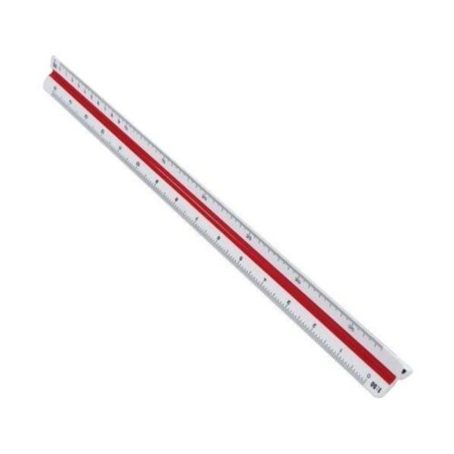 Jakar Architect 2, Triangular Scale, Polystyrene, Metric - 30cm, 1:100, 1:200, 1:250, 1:300, 1:400, 1:500 1 Jakar Architect 2, Triangular Scale, Polystyrene, Metric – 30cm, 1:100, 1:200, 1:250, 1:300, 1:400, 1:500