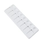 Jakar Palette, White Plastic, 30 X 10cm, 16 Well, Rectangular, Hanging Pack
