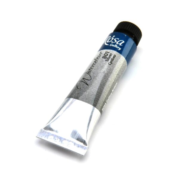 Item0-wximU9.jpg Rosa Gallery 10ml Silver Watercolour Paint Tube – Premium Artist Quality
