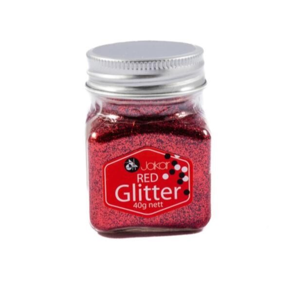 Item0-zfDV3S.jpg Jakar Red Fine Glitter – 40g Non-Toxic Craft Glitter for Arts, Crafts & Decorations (7647)