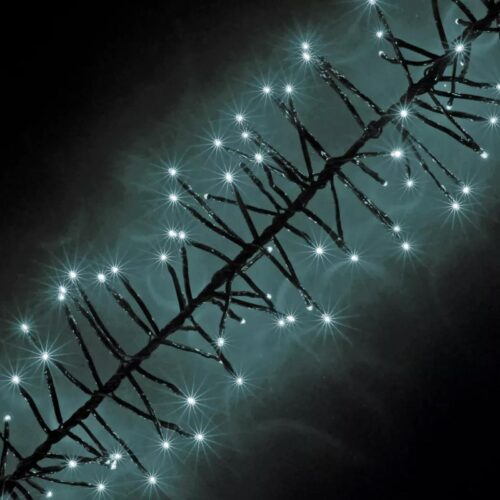300 LED Cool White Cluster Lights (3m) - Battery Fairy Lights for Christmas, Weddings, and Home Decor 5 300 LED Cool White Cluster Lights (3m) – Battery Fairy Lights for Christmas, Weddings, and Home Decor