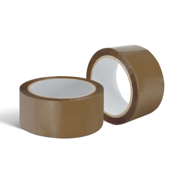 Brown Packing Tape (3 Rolls) - 48mm x 66M Strong Box Sealing All-Purpose Sticky Tape 1 Brown Packing Tape (Single Roll) – 48mm x 66M Strong Box Sealing All-Purpose Sticky Tape