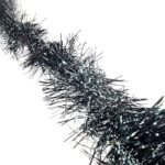 Fine Dark Green Tinsel Garland – 2M (6.5ft), Festive Christmas & Party Decoration, Mantel & Home Décor
