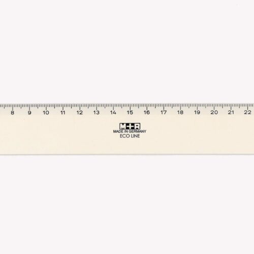 Möbius & Ruppert (M+R) 100% Recycled Ruler – 30cm, Eco-Friendly, Durable Plastic 4 Möbius & Ruppert (M+R) 100% Recycled Ruler – 30cm, Eco-Friendly, Durable Plastic