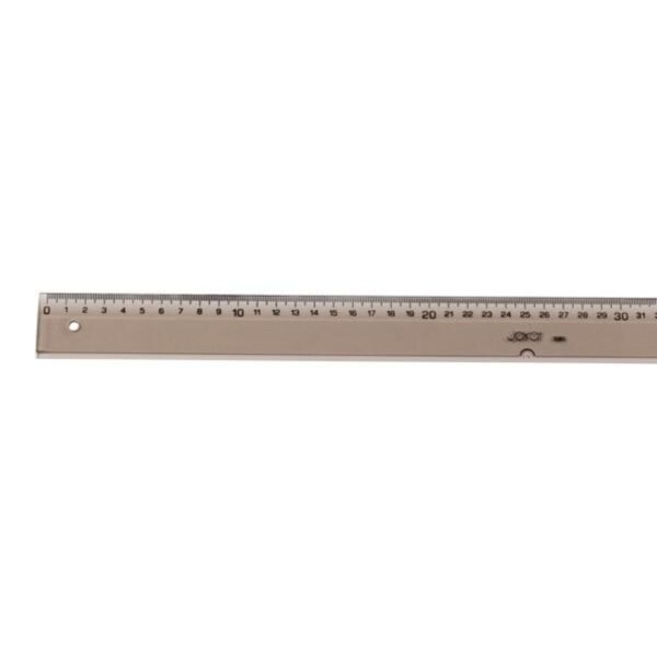 Jakar Plastic Translucent Ruler - 50cm with mm/cm Markings for Precision Measuring in School, Office, Craft & Technical Drawing (3060) 1 Jakar Plastic Translucent Ruler, Printed With mm/cm On One Side – 50cm