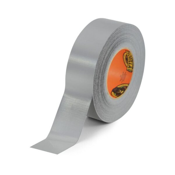 Gorilla Tape Silver 48mm x 11M – Heavy Duty, Weather-Resistant Duct Tape for Ultimate Holding Power