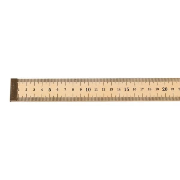 Jakar Laminated Metre Rule/Yard Stick With mm/cm Marking One Side And Inch Marking On Reverse Side